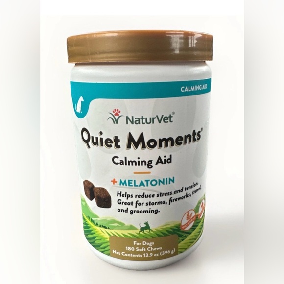 nutravet Other - NaturVet Calming Soft Chews for dogs reduce anxiety tension & stress